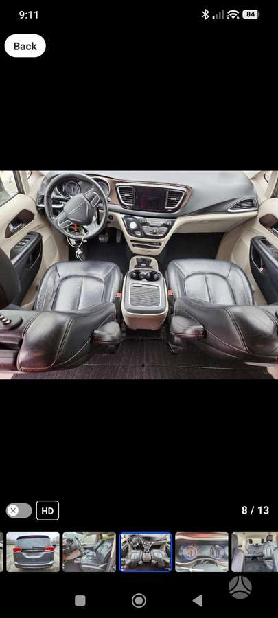 Chrysler Pacifica Spalva pau