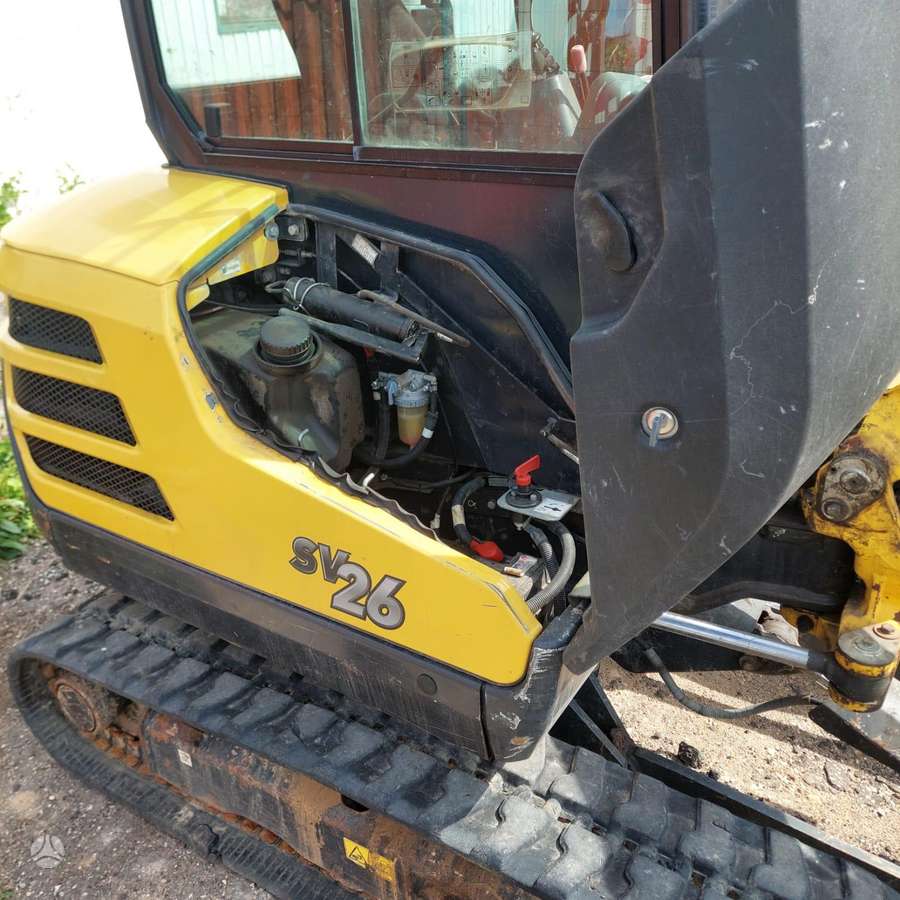 Yanmar SV26, мини-экскаваторы