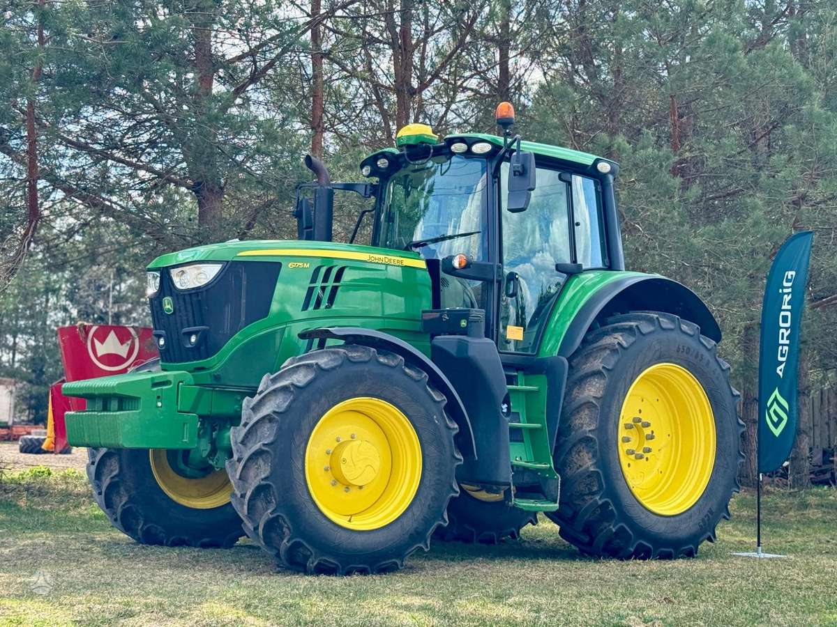 John Deere 6175M, тракторы