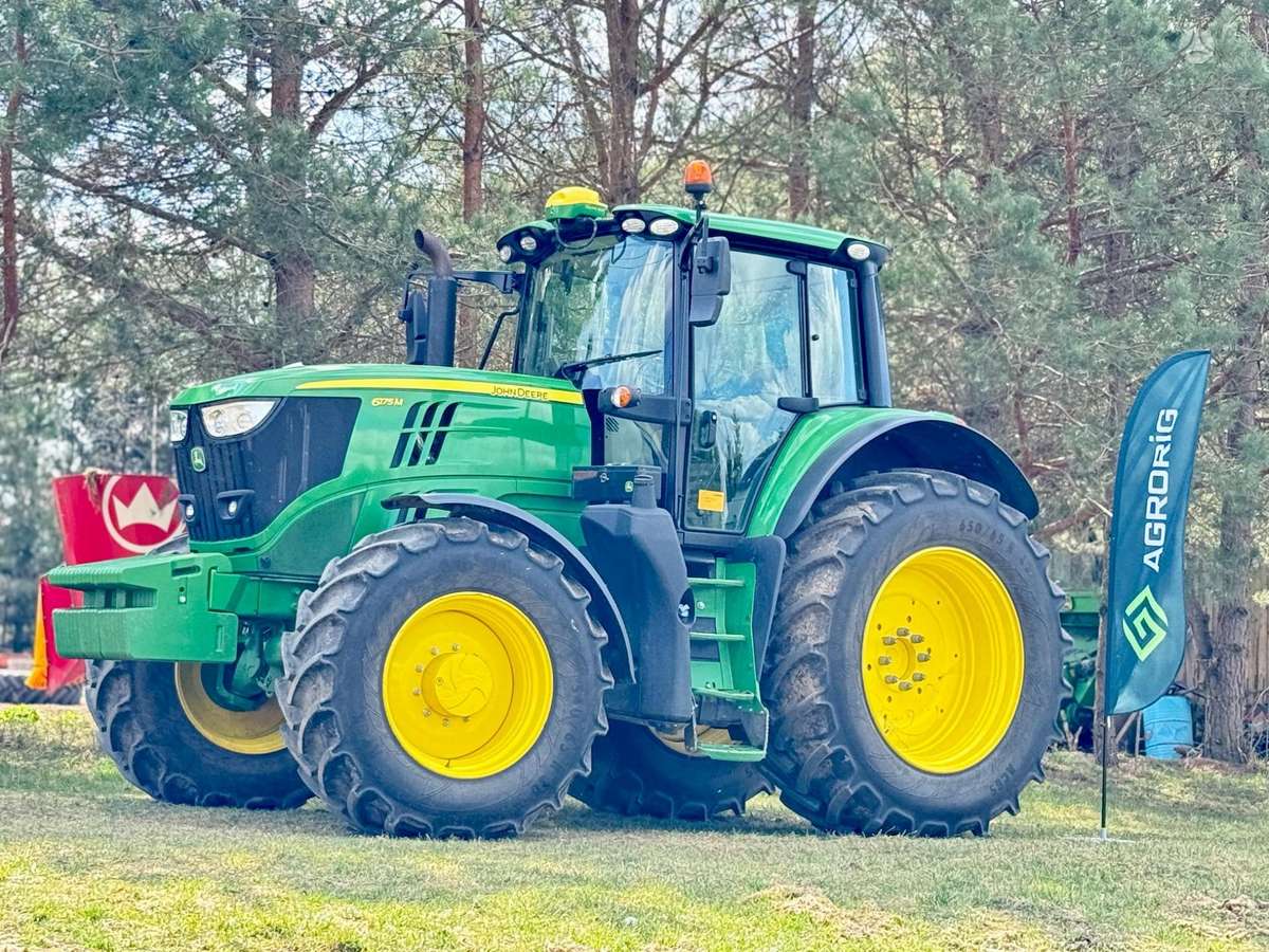 John Deere 6175M, тракторы