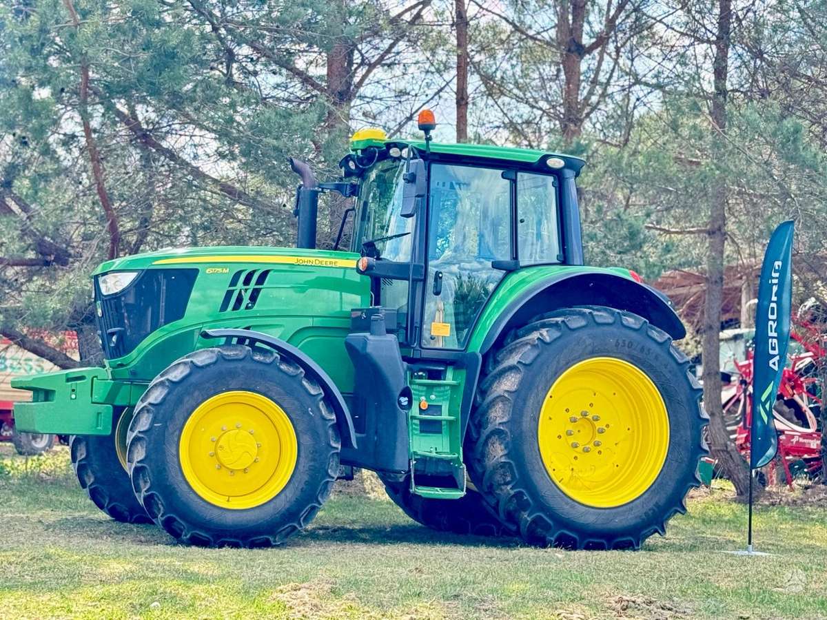 John Deere 6175M, тракторы