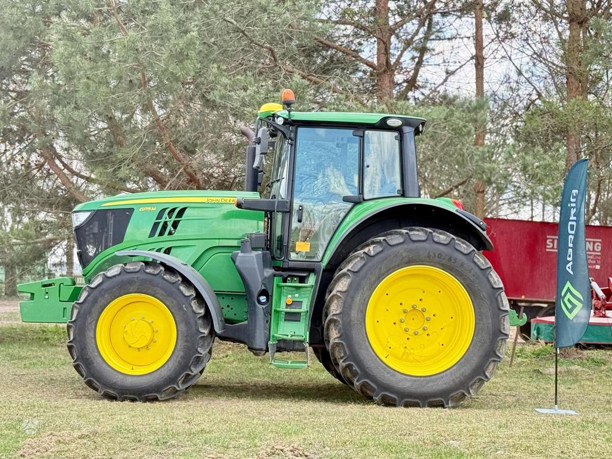 John Deere 6175M, тракторы
