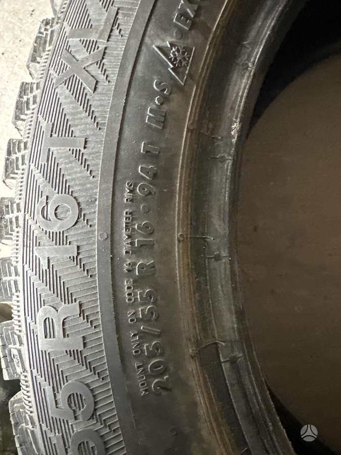 Gislaved, žieminės 205/55 R16