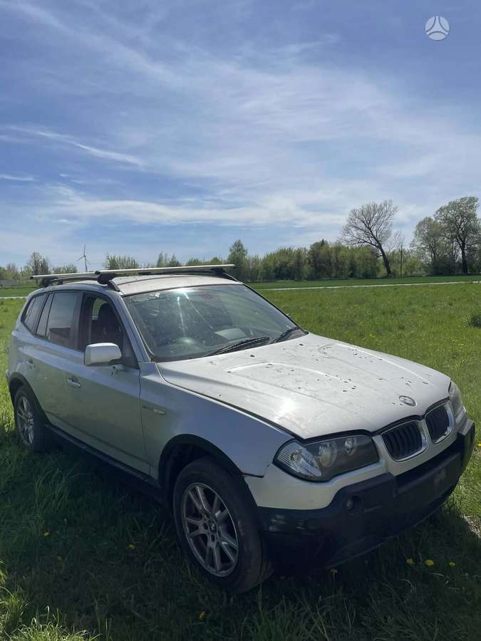 BMW X3 dalimis. Metalynas rrr