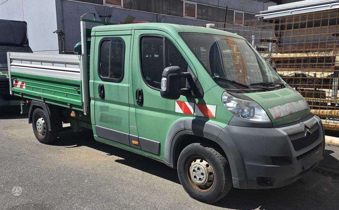 Citroen Jumper 3,0l; dviguba kabina, самосвалы