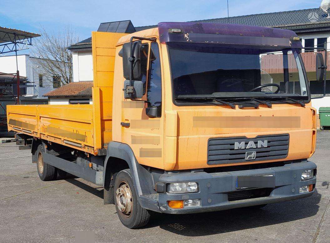 MAN 8.180 L2000, dropside trucks