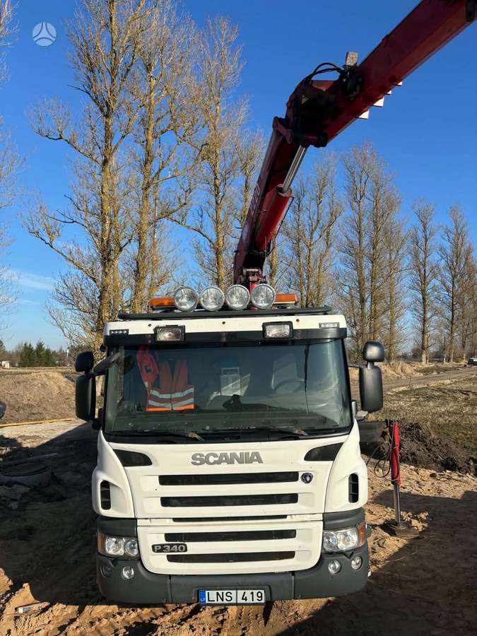 Scania P340, crane trucks