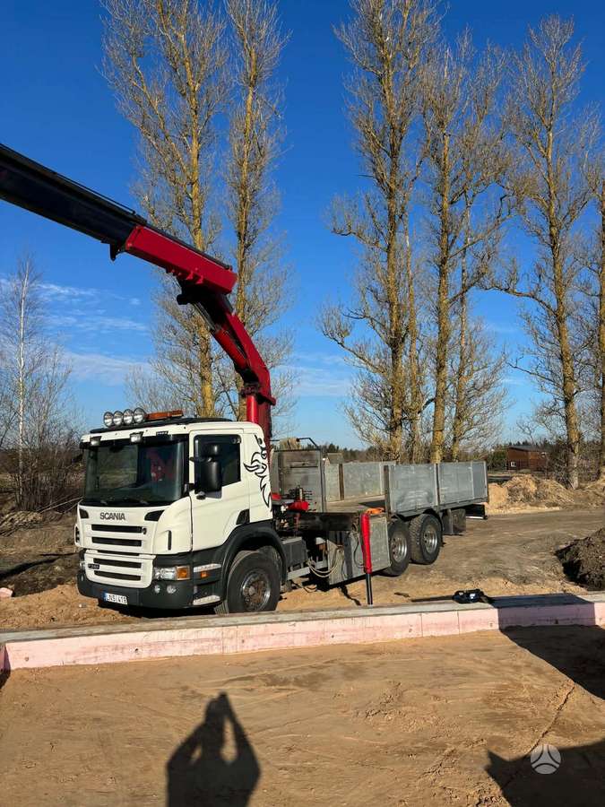 Scania P340, crane trucks