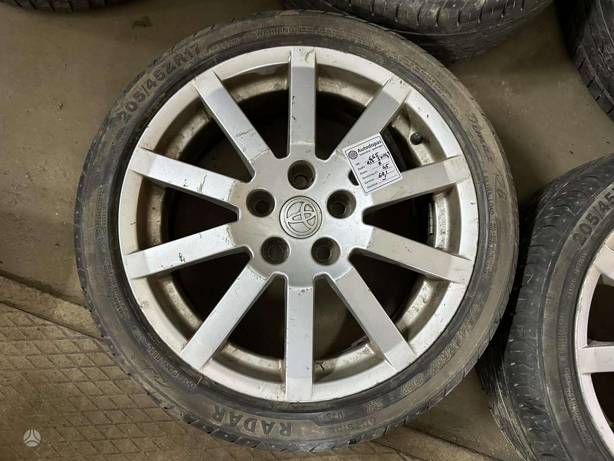 Toyota, легкосплавные , R17