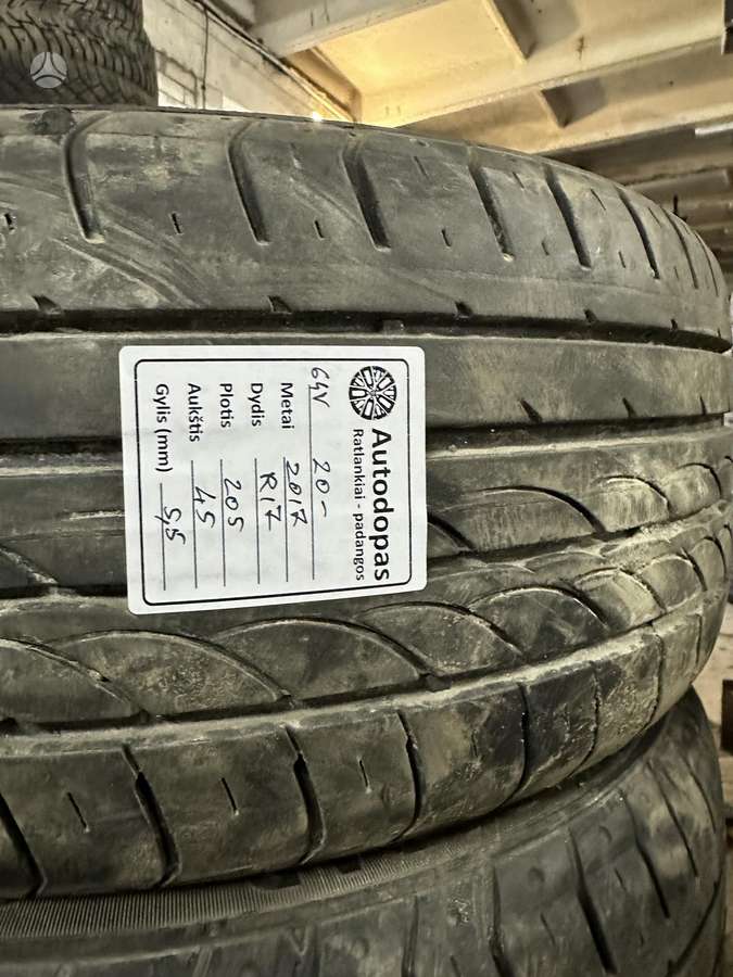 Radar, summer 205/45 R17