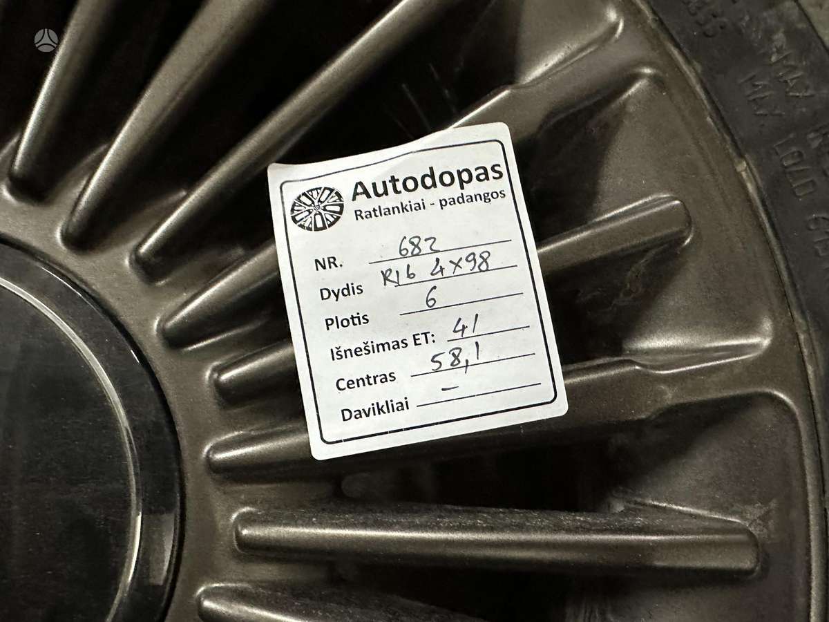 Fiat 500, lengvojo lydinio, R16