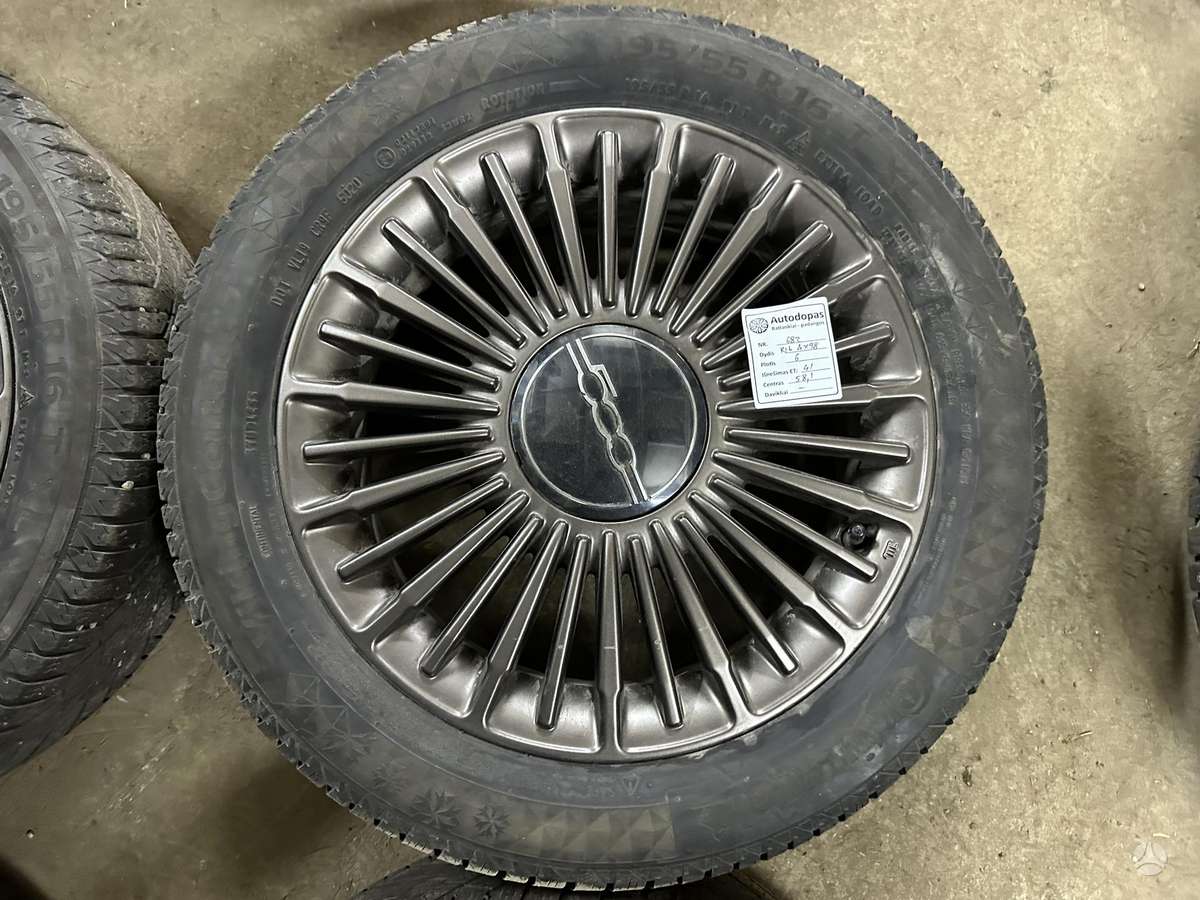 Fiat 500, lengvojo lydinio, R16