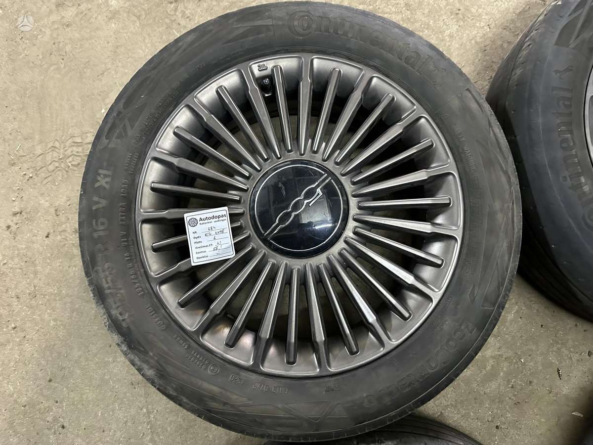 Fiat 500, lengvojo lydinio, R16