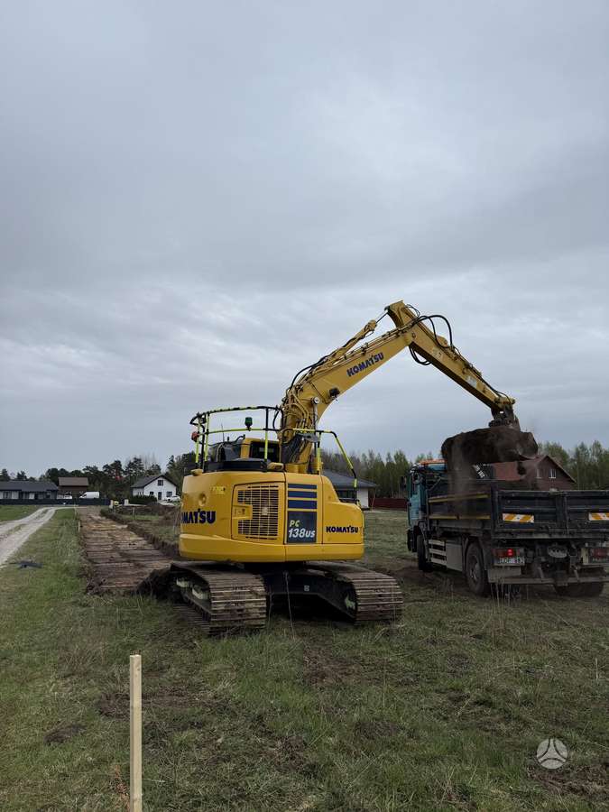 Komatsu PC 138 US, экскаваторы