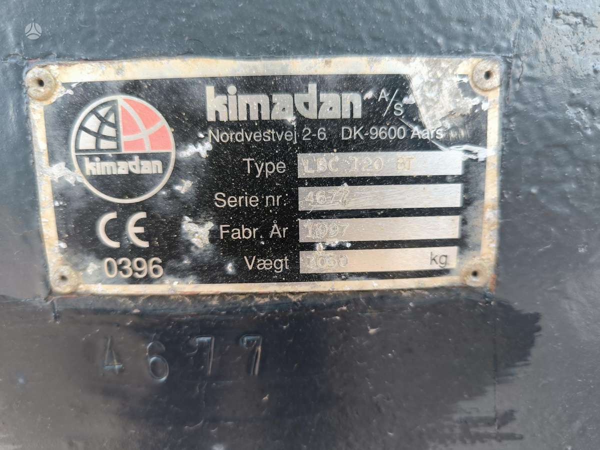 Kimadan 120bt, trailers, semitrailers