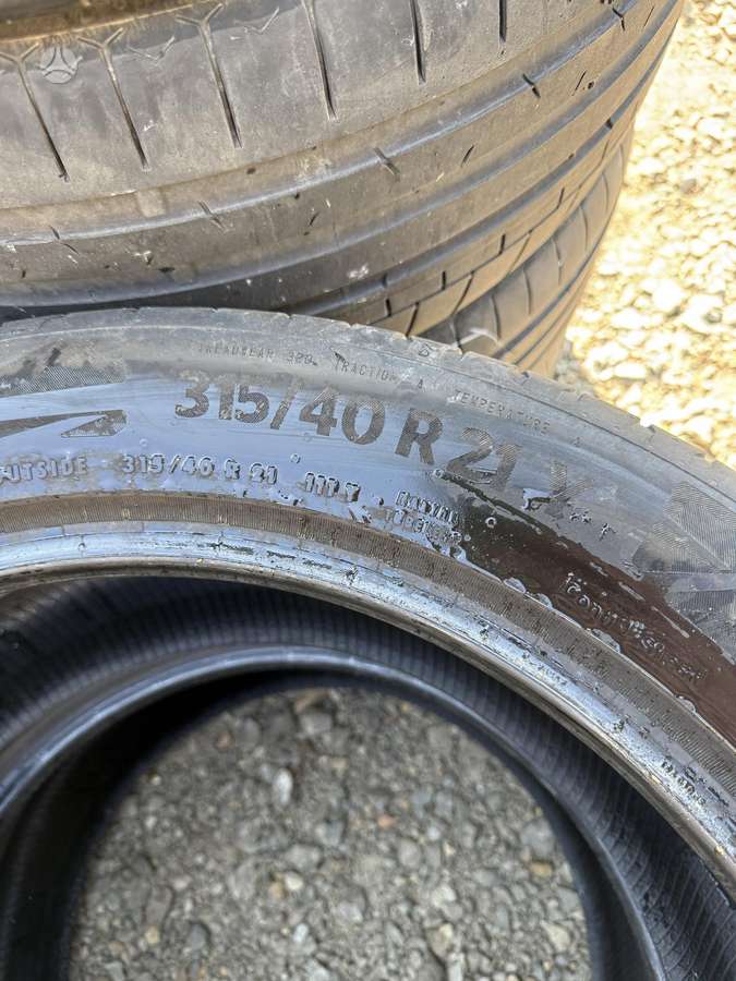 Continental, летние 315/40 R21