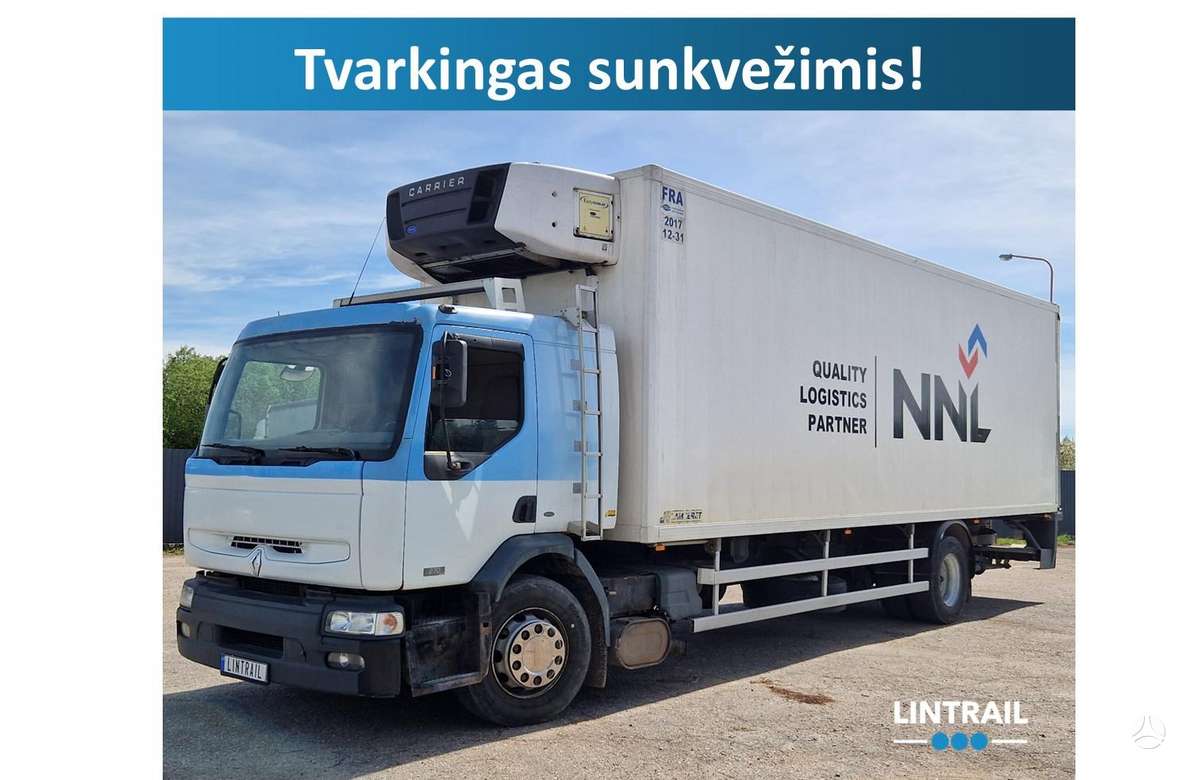 Renault Tvarkingas sunkvežimis, refrižerātori