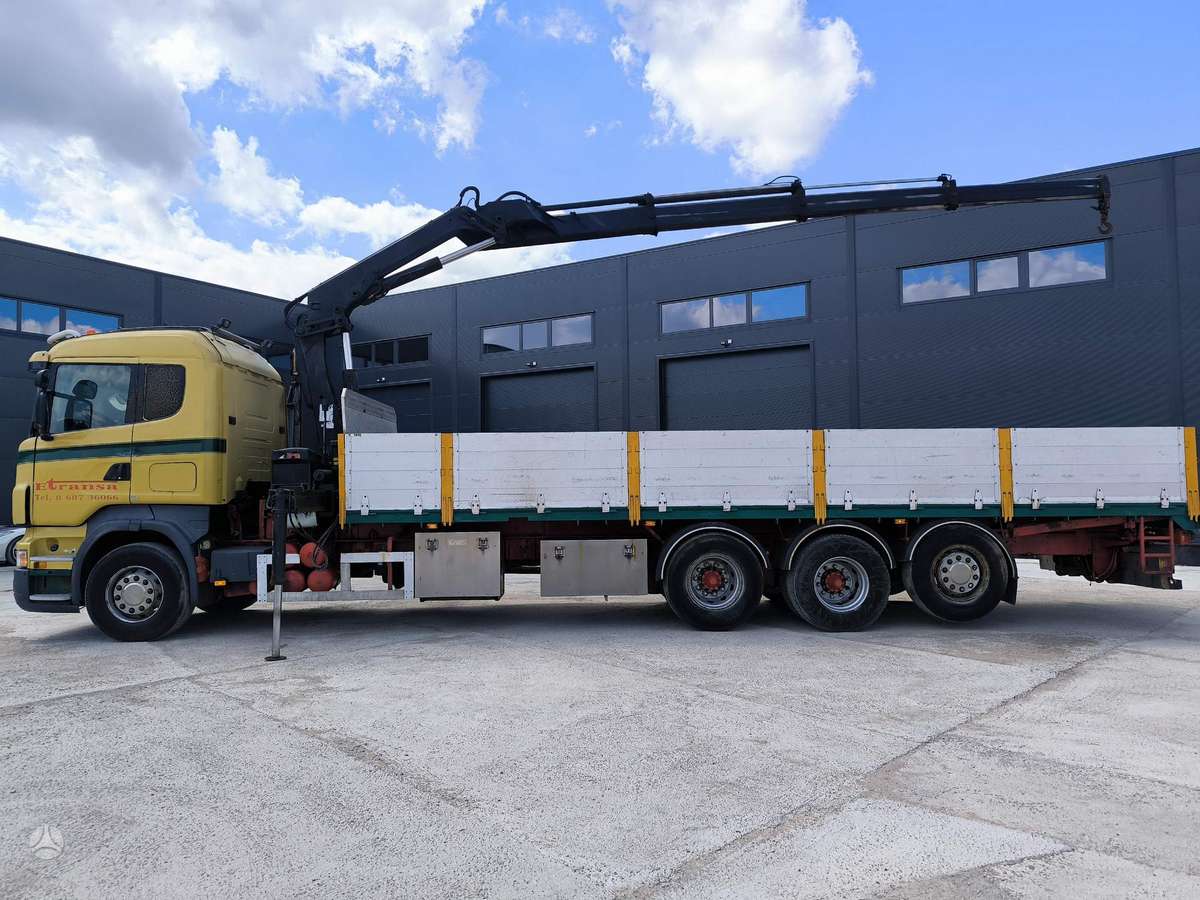 Scania R380, su kranu