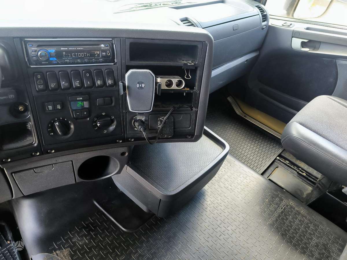 Scania R380, с краном