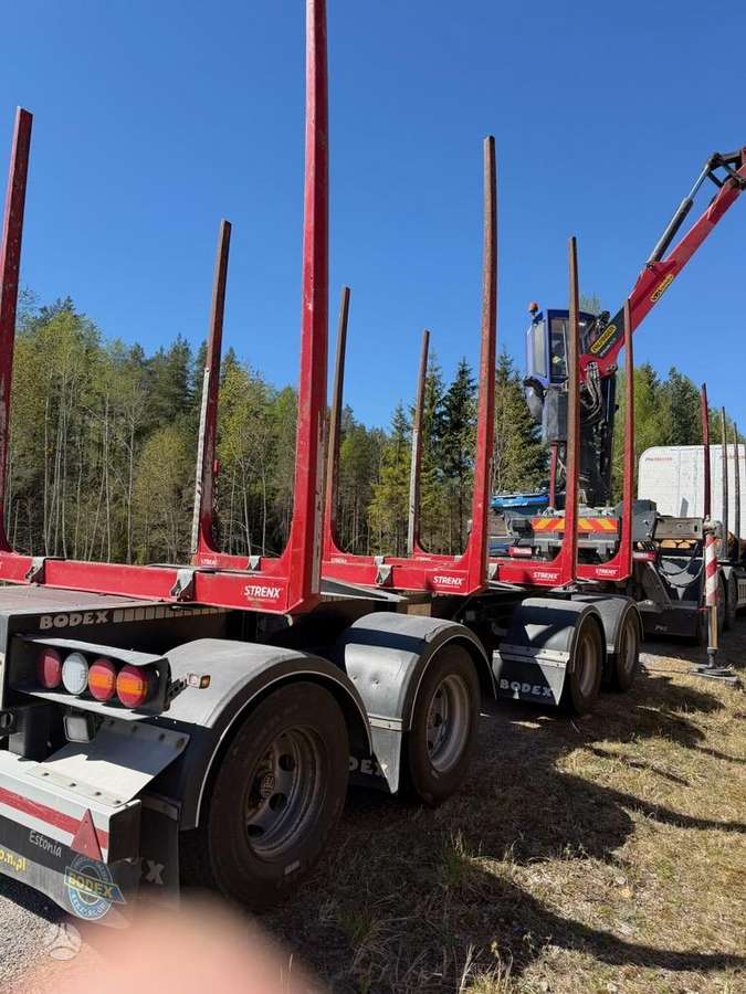 Bodex 4 axle timber, kokvedēji