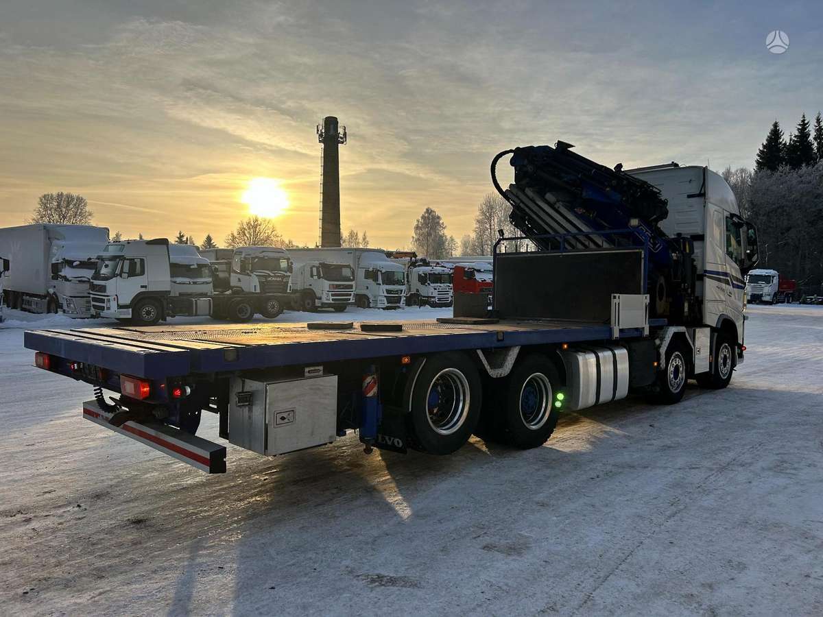 Volvo FH550, с краном
