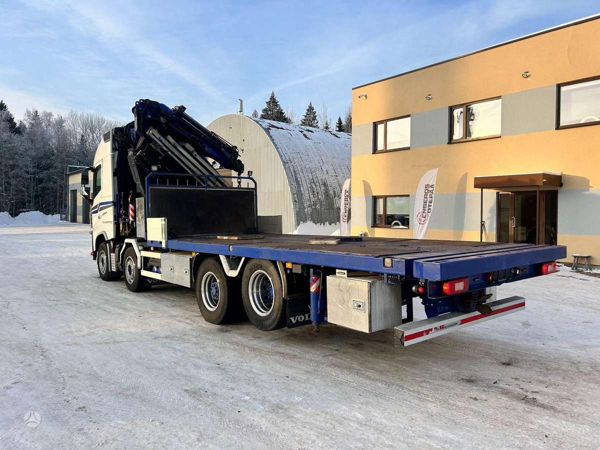 Volvo FH550, с краном