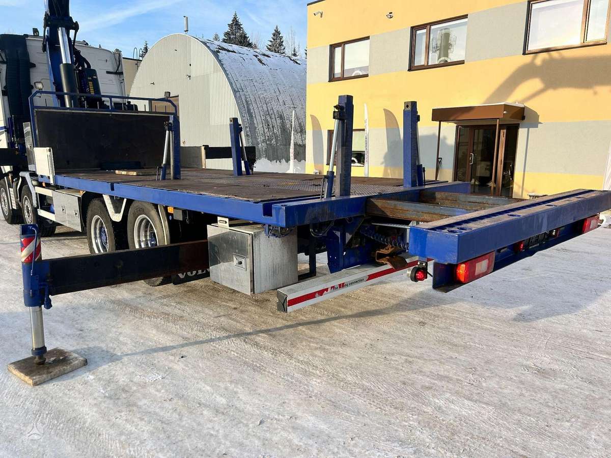 Volvo FH550, с краном