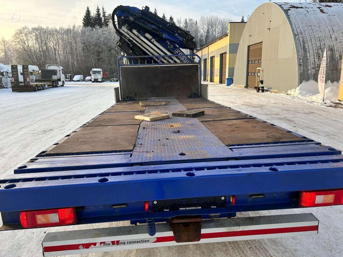 Volvo FH550, с краном