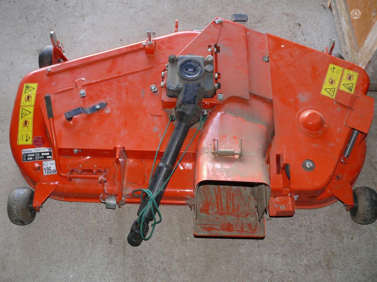 Kubota GR2120-EU2, žoliapjovės