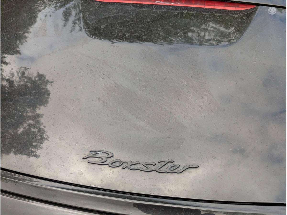 Porsche Boxster engine