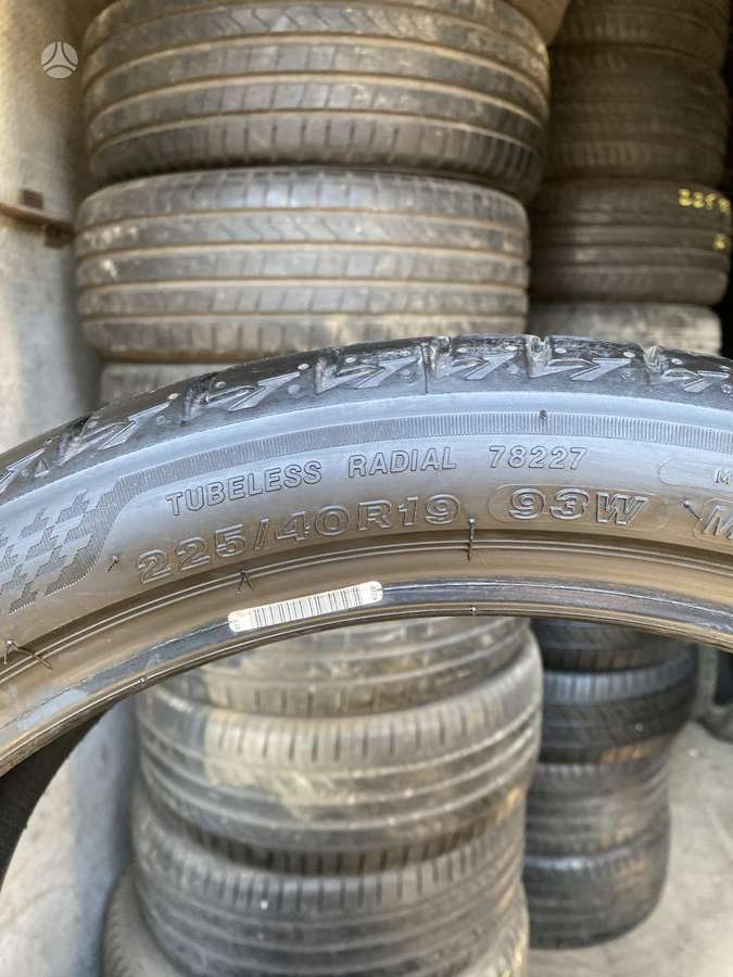 Bridgestone, summer 225/40 R19