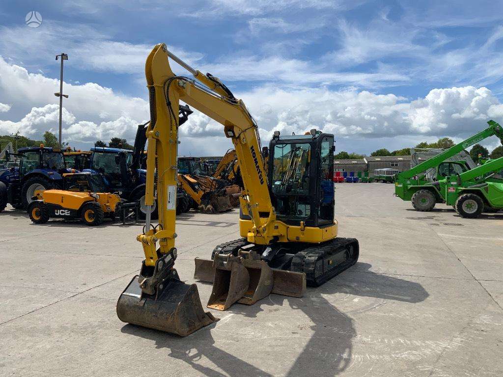 Komatsu PC 55 MR, mini ekskavatoriai