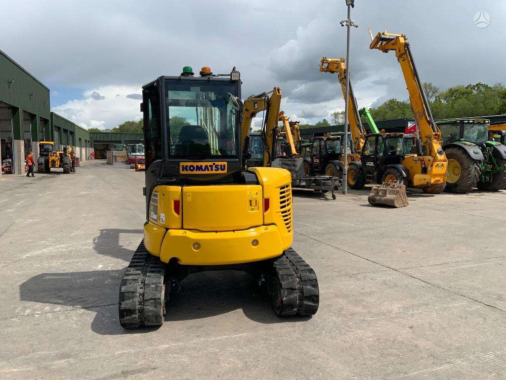 Komatsu PC 55 MR, мини-экскаваторы