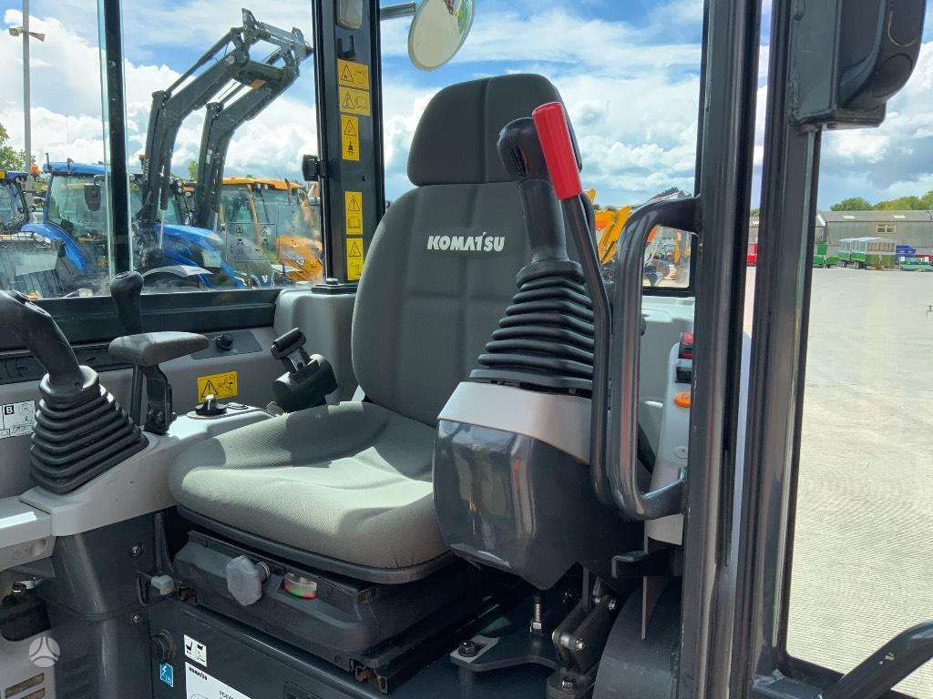 Komatsu PC 55 MR, мини-экскаваторы