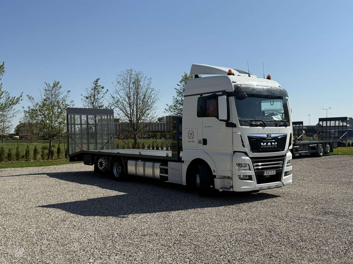 MAN TGX 26.510  steering axle, автовозы