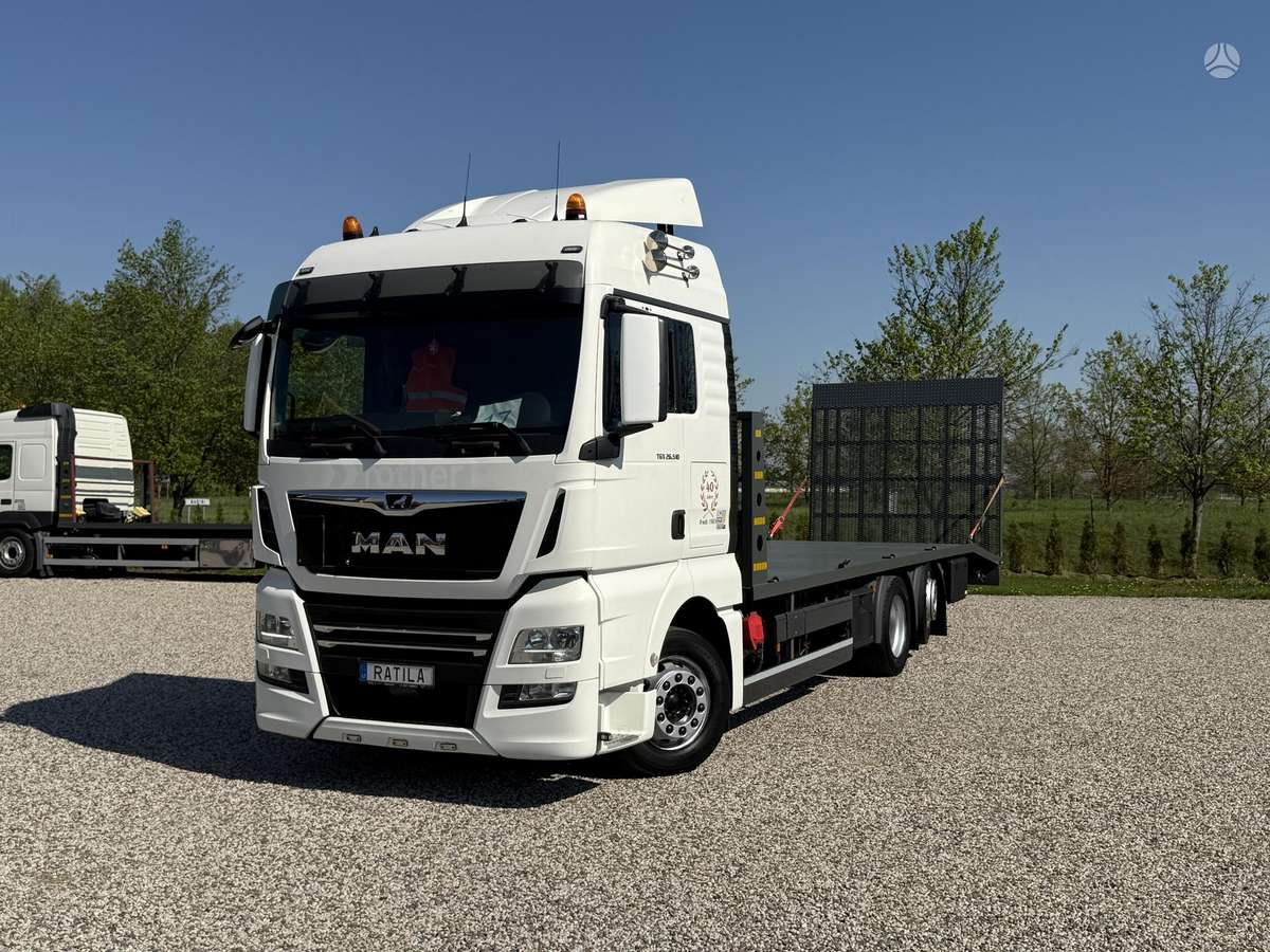 MAN TGX 26.510  steering axle, auto transporters