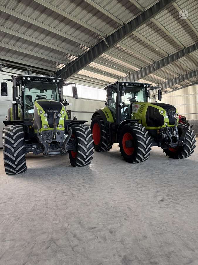 Claas Axion 850 CMATIC 2vnt, traktoriai