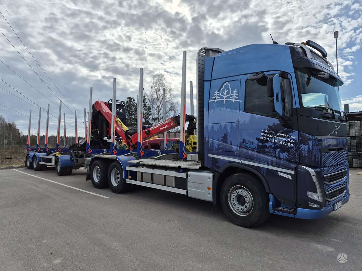 Volvo FH, timber trucks