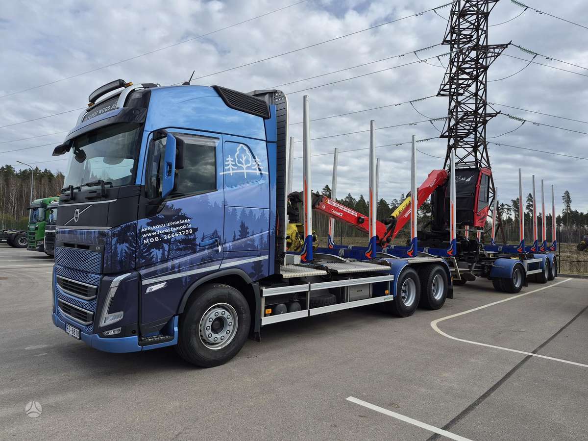 Volvo FH, timber trucks