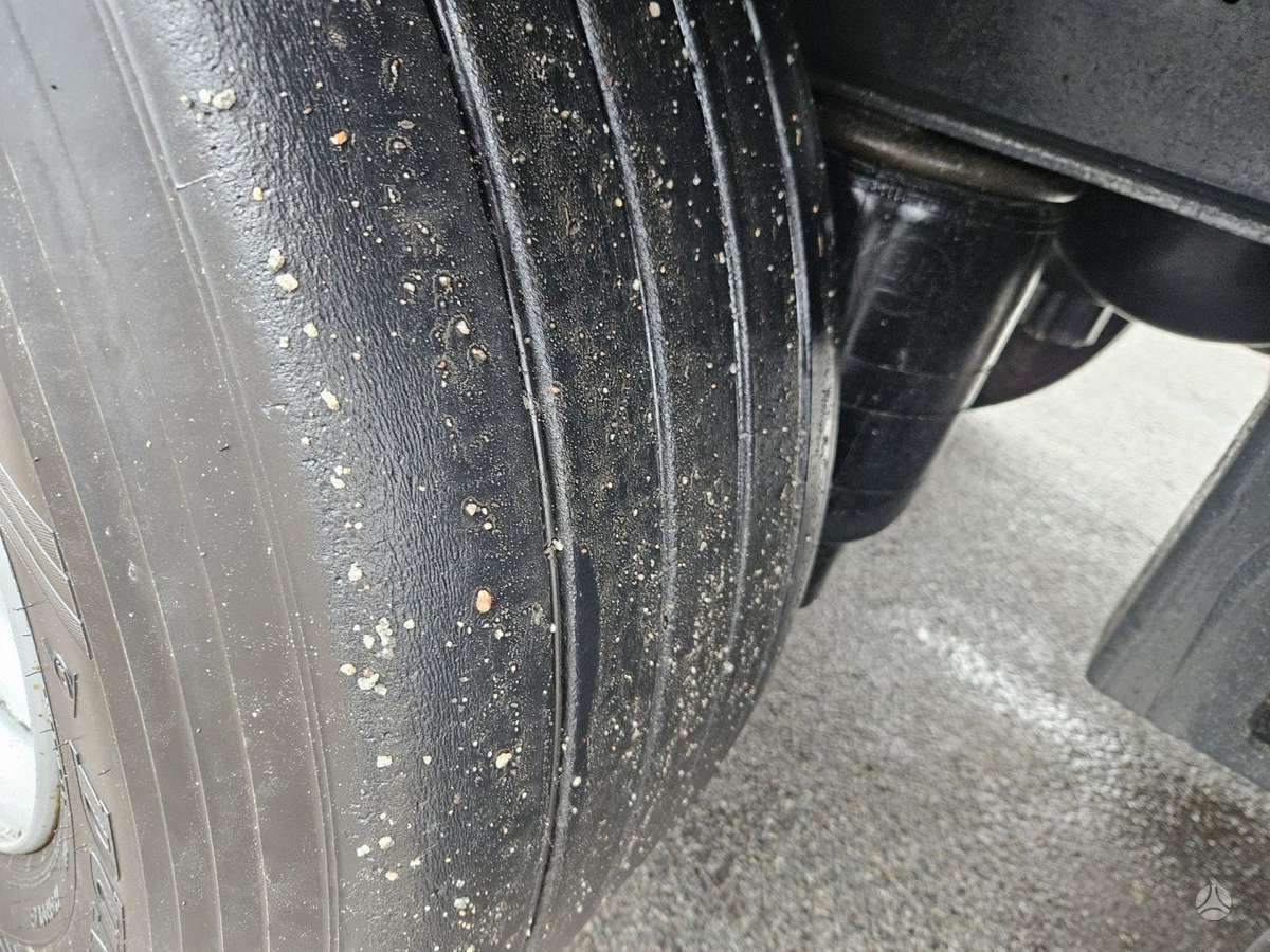 Krone SD, bortinės su tentu
