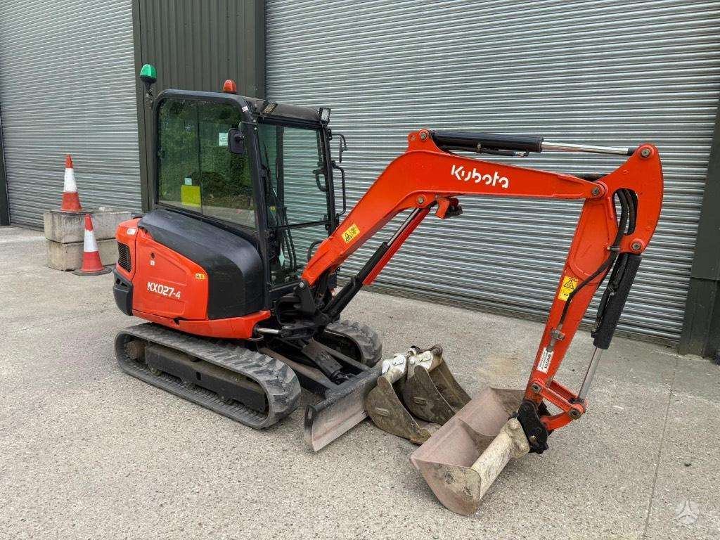 Kubota KX 027-4, мини-экскаваторы