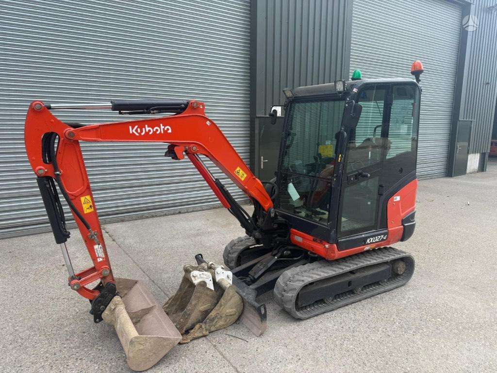 Kubota KX 027-4, мини-экскаваторы