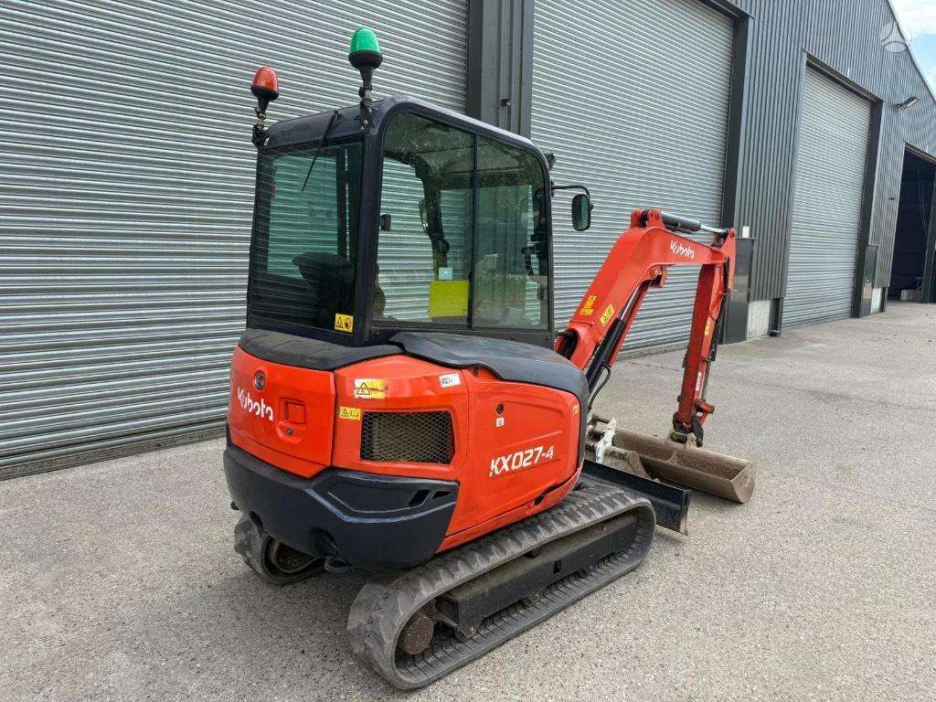 Kubota KX 027-4, мини-экскаваторы