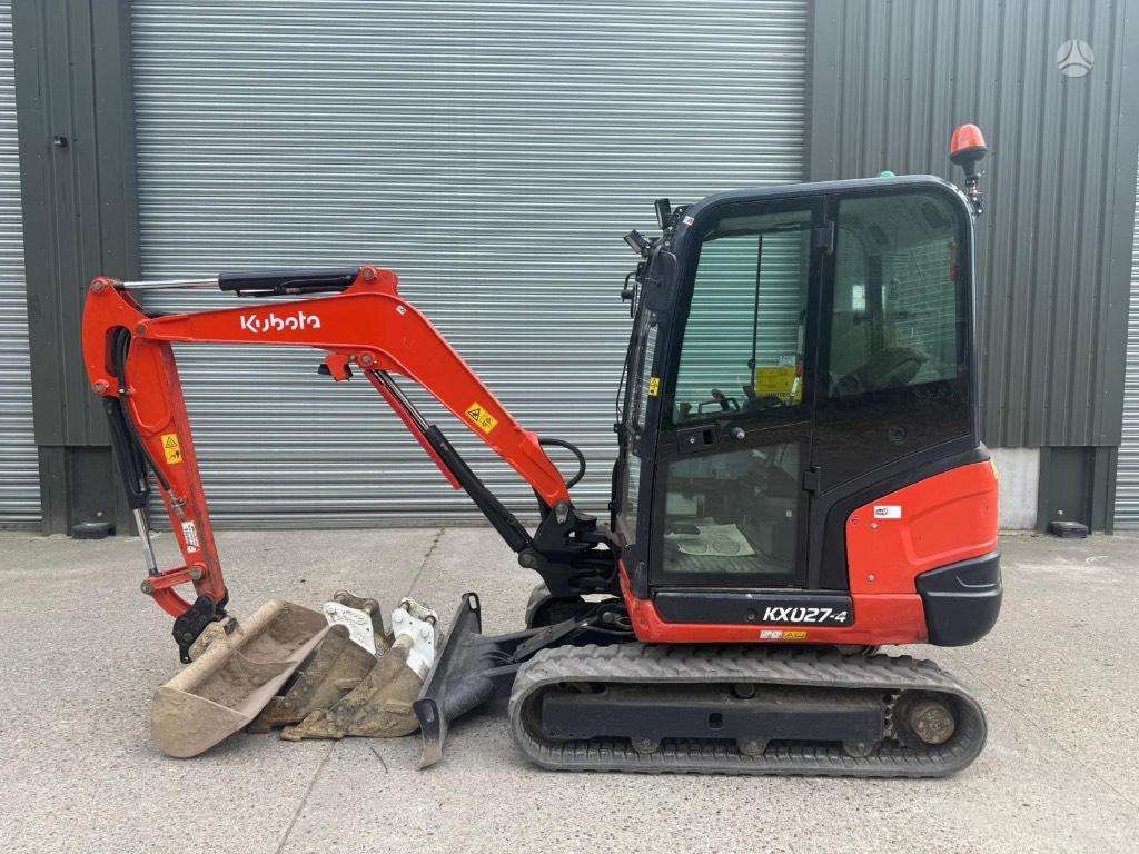 Kubota KX 027-4, мини-экскаваторы