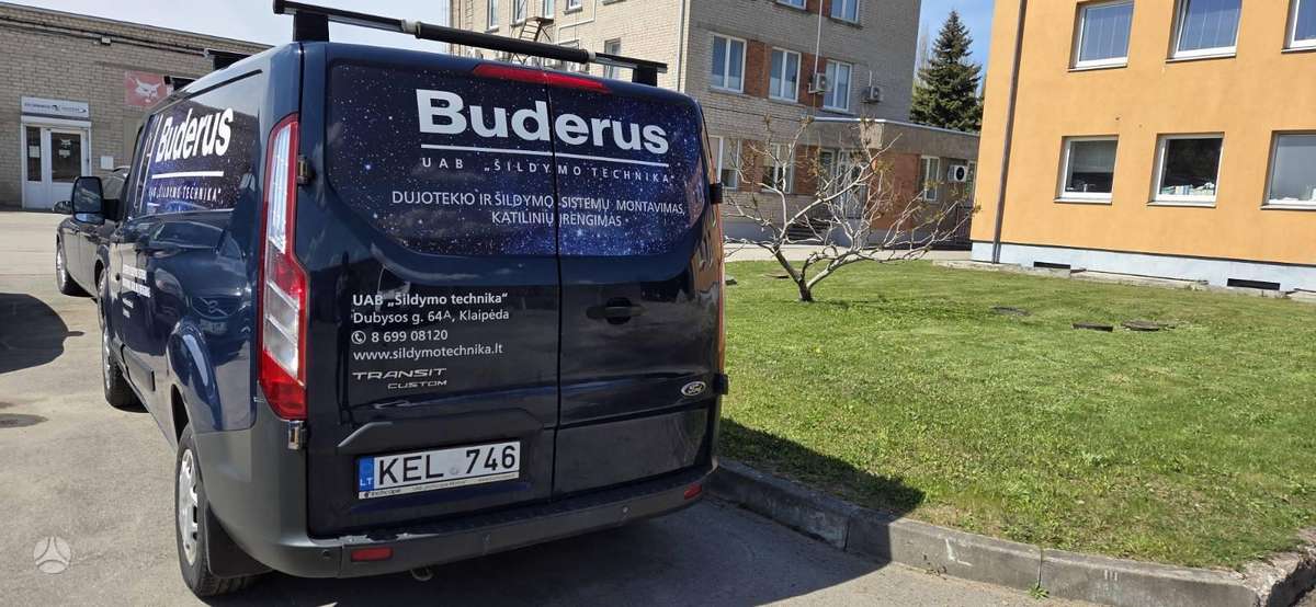 Ford Transit Custom, 2.0 l., komercinis