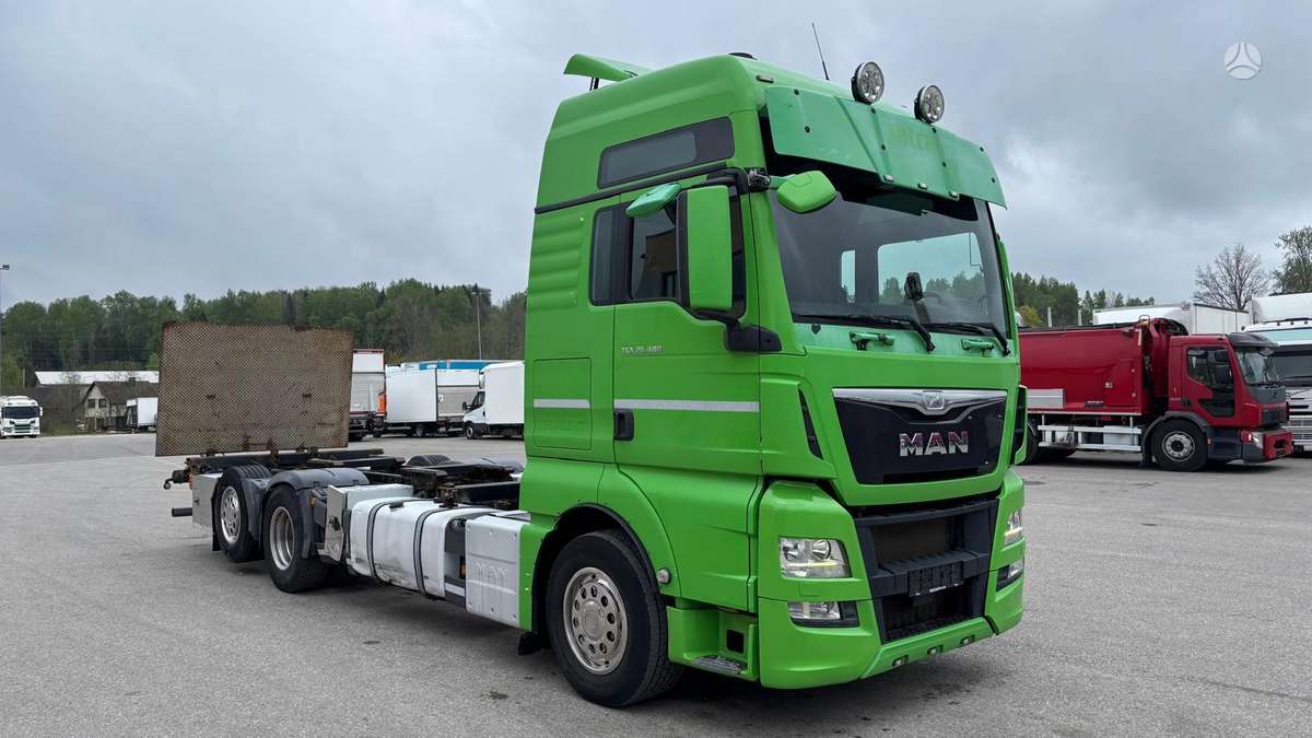 MAN TGX 26.480, konteinerių gabenimo