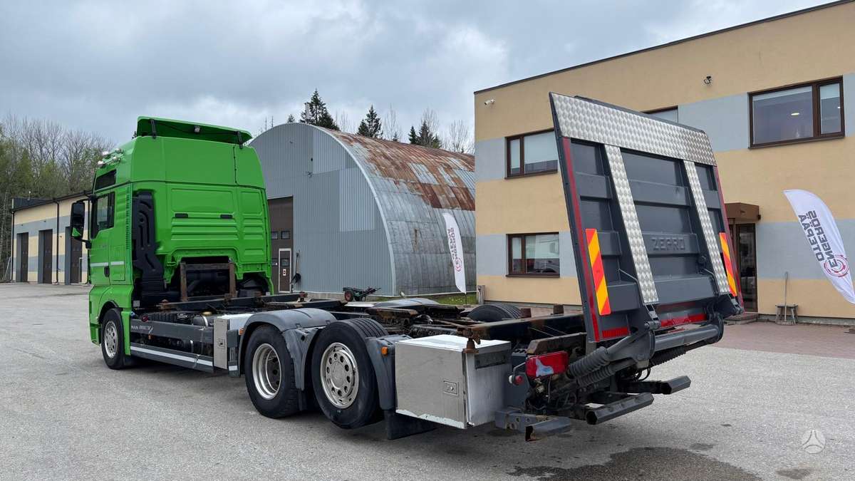 MAN TGX 26.480, konteinerių gabenimo