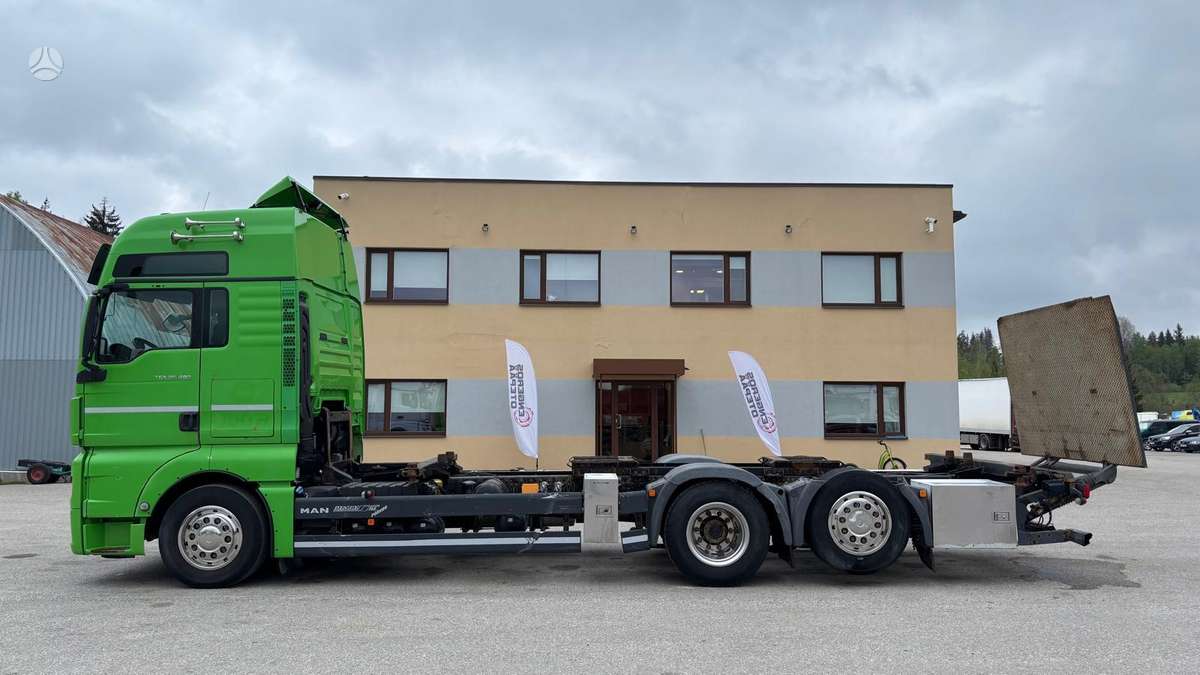 MAN TGX 26.480, konteinerių gabenimo
