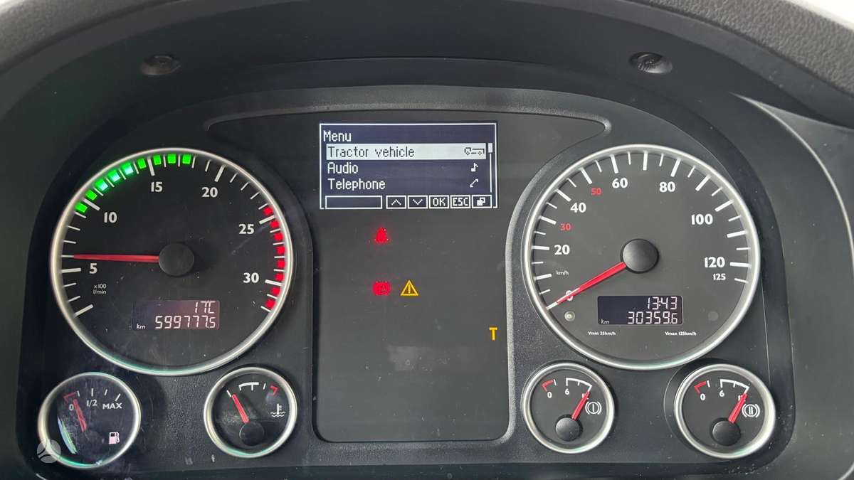 MAN TGX 26.480, konteinerių gabenimo