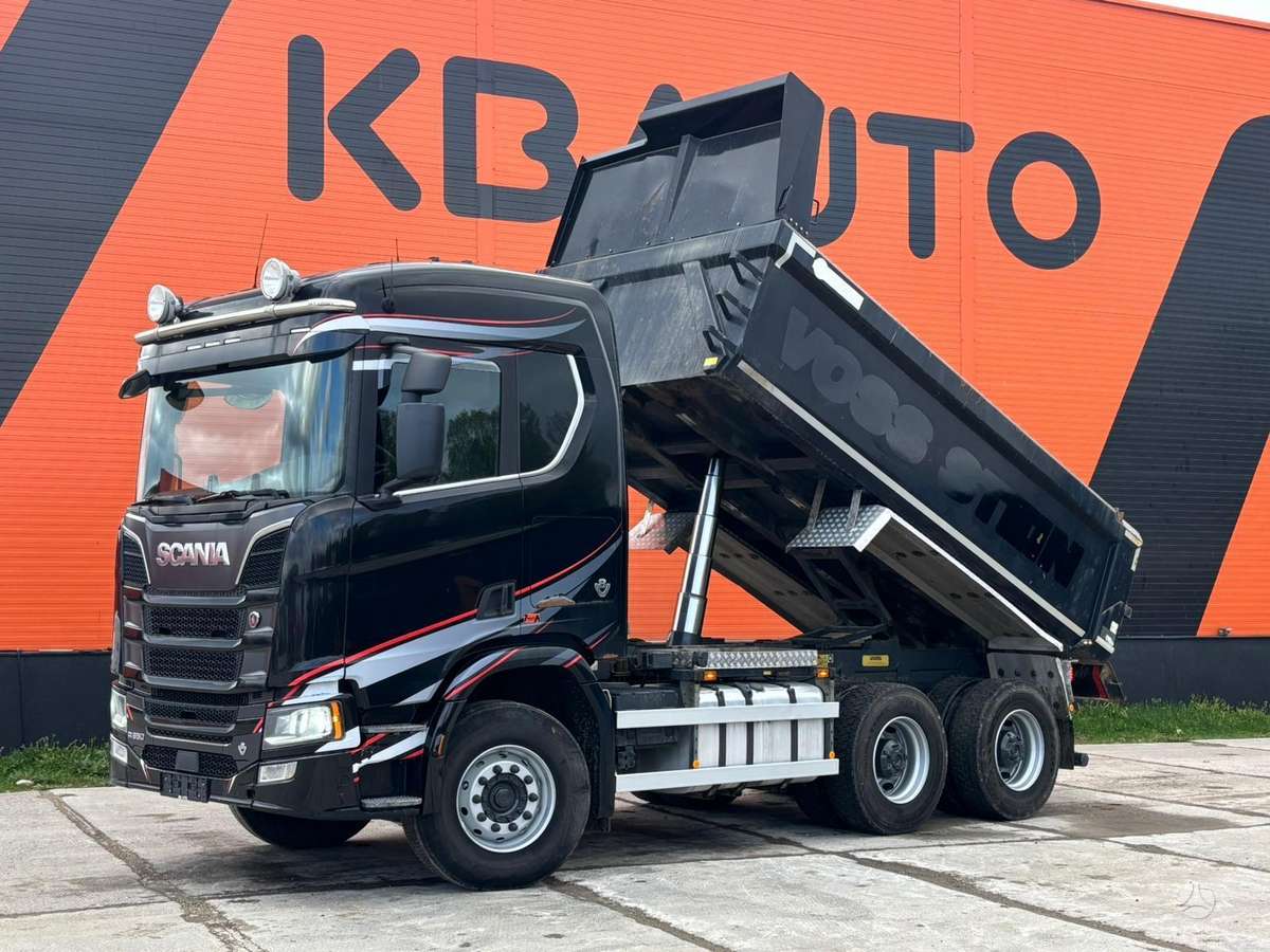 Scania R 650 6x4, самосвалы